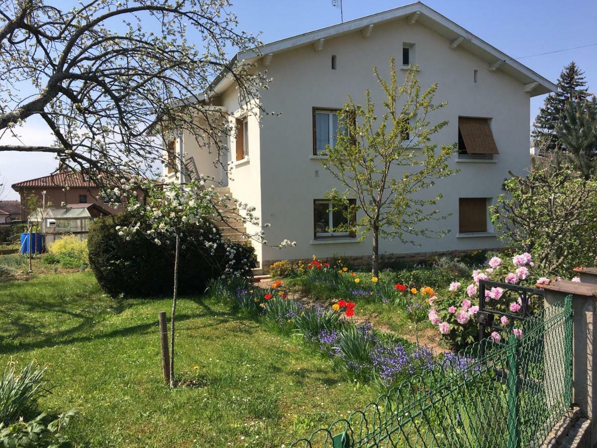 Chambre Avec Vue Sur Jardin Charnay-lès-Mâcon エクステリア 写真